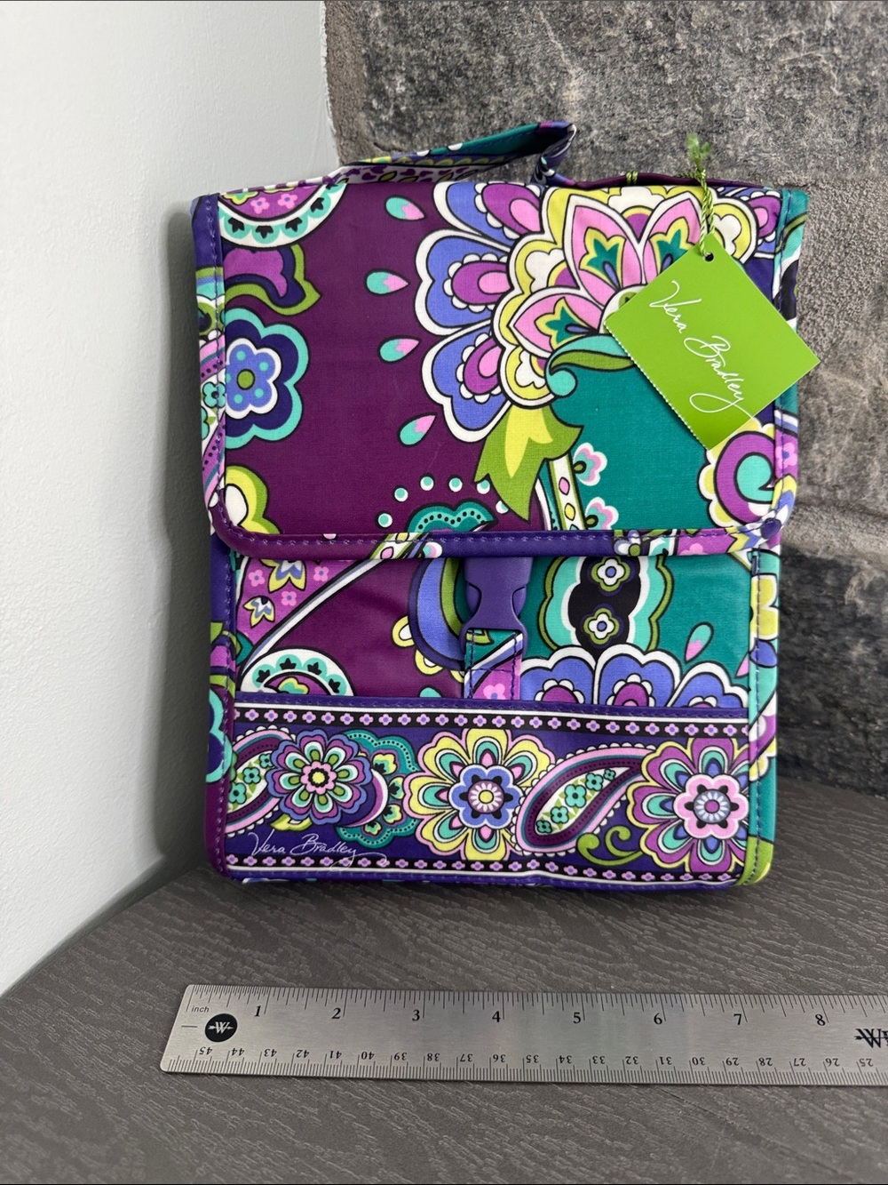 Vera Bradley Purple Teal Lunch bag